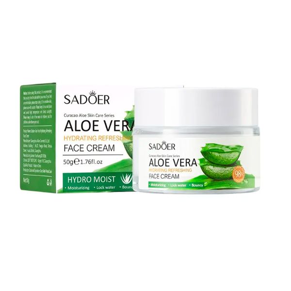 Крем для обличчя SADOER Aloe 50g 4202344 фото